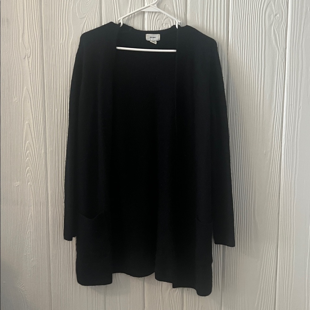 Old Navy Black Knit Cardigan